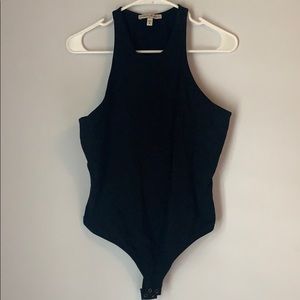 SALE! Express black racerback bodysuit size L